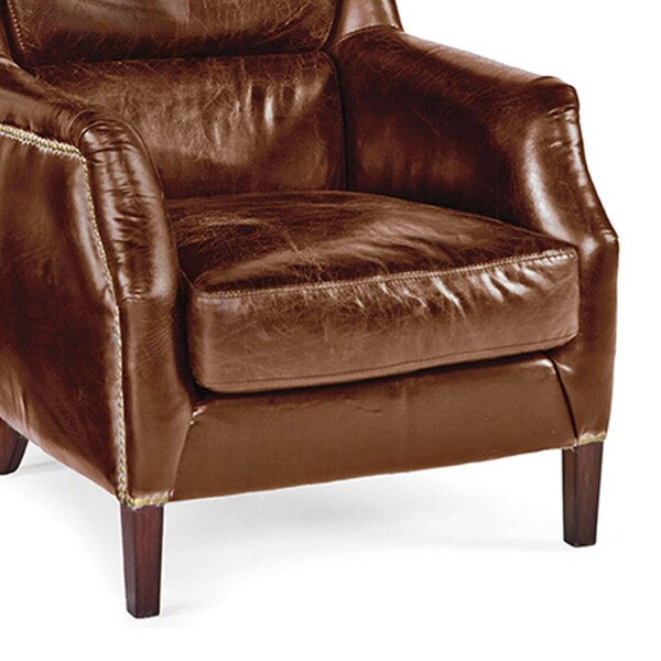 Leather Garconniere Chair Macro 3